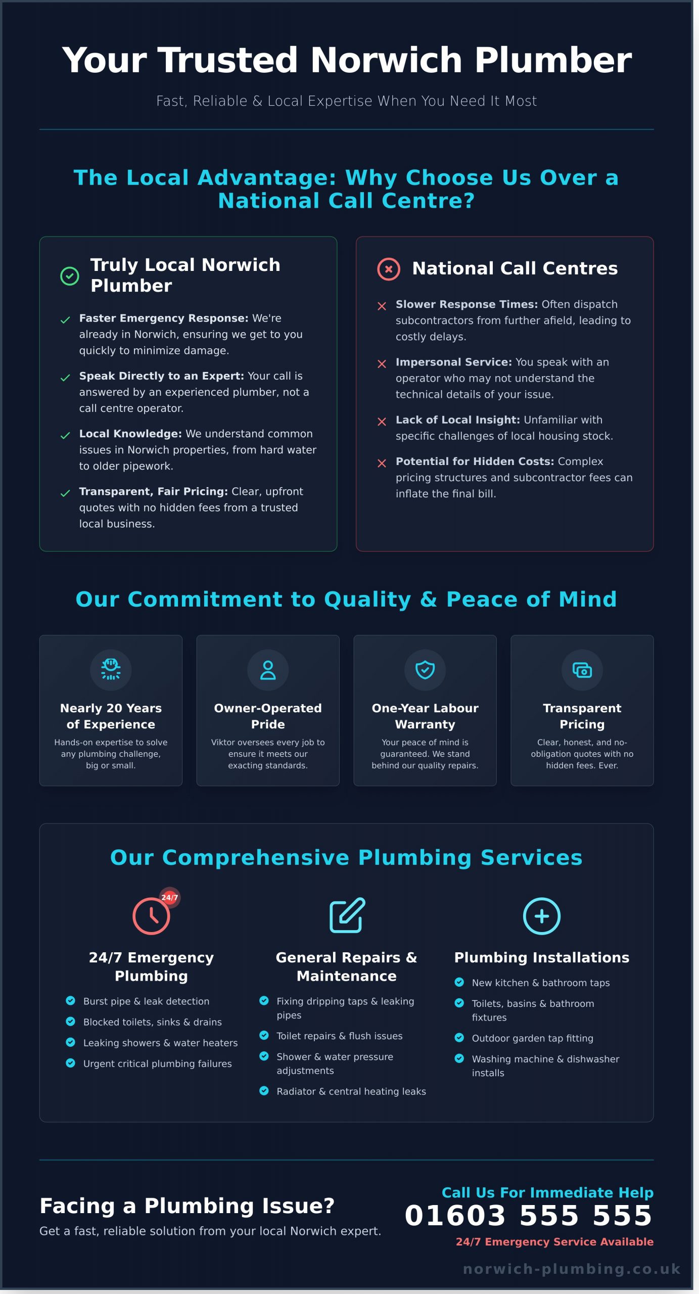 Your Trusted Plumber Near Me in Norwich | 24/7 Emergency Service