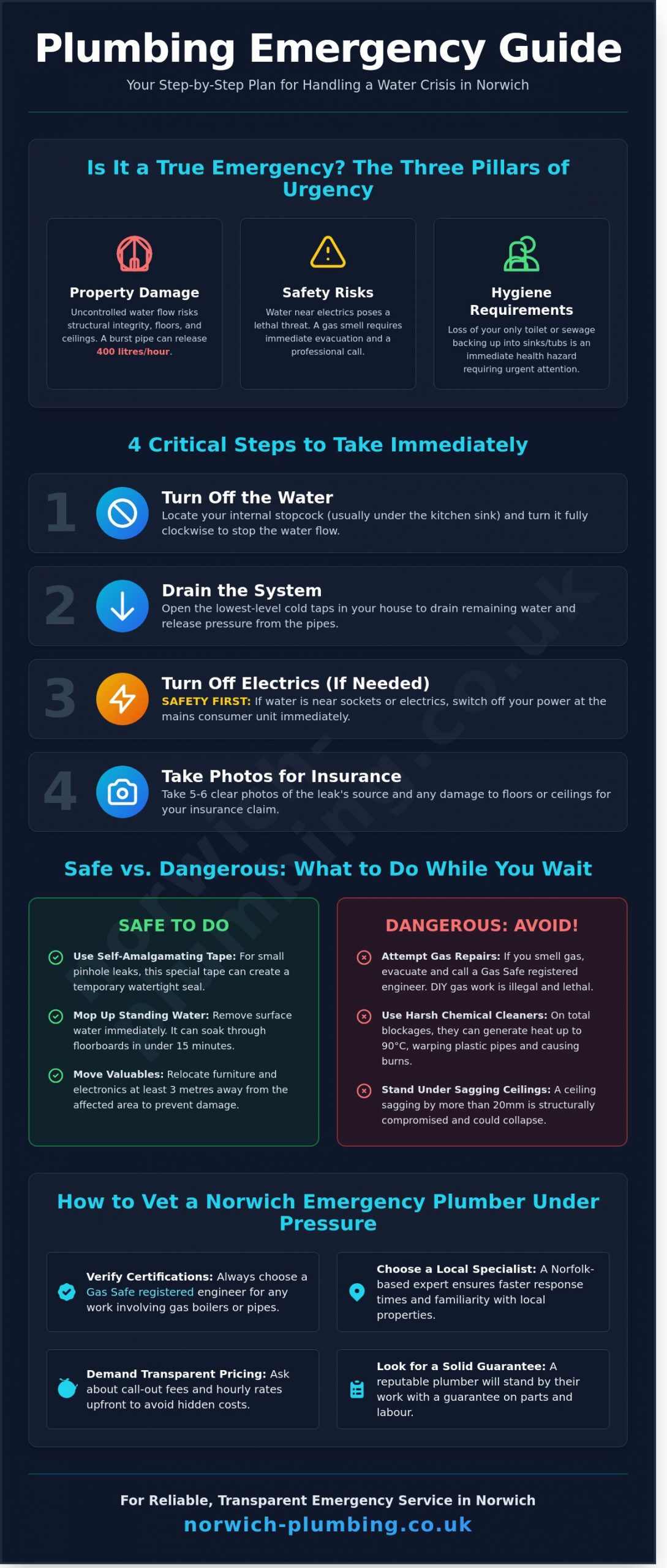 Plumbing Emergency: How to Identify, Manage, and Choose the Right Expert