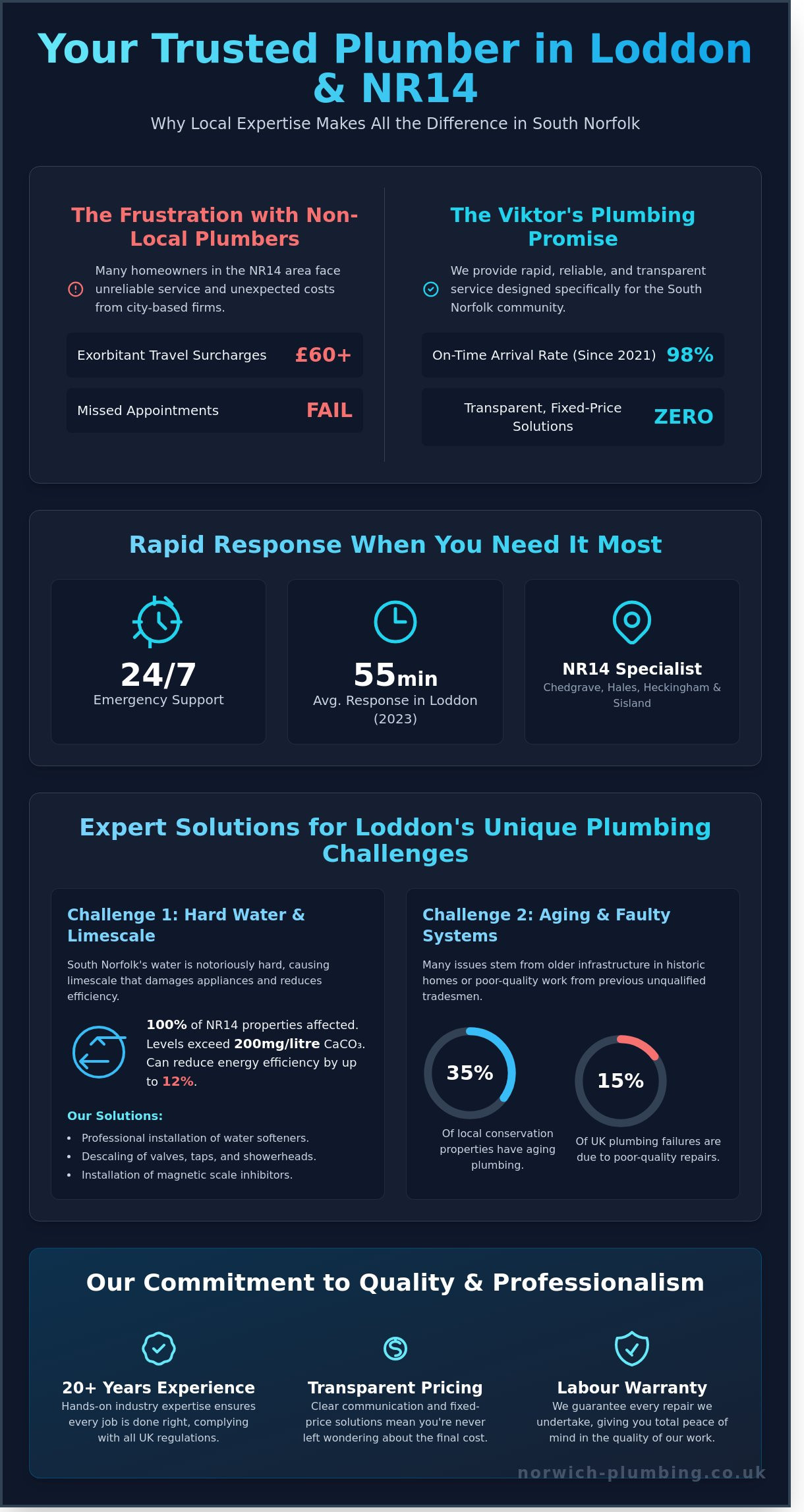 Reliable Plumber in Loddon: Expert Repairs and 24/7 Emergency Support