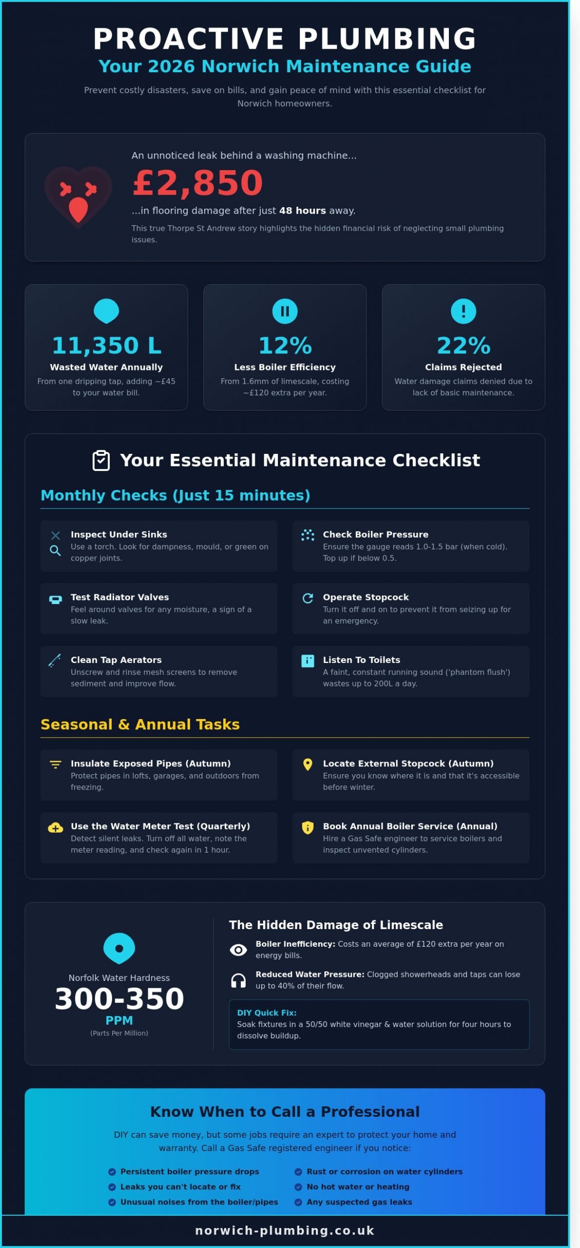 The Ultimate Homeowner's Plumbing Maintenance Checklist for 2026