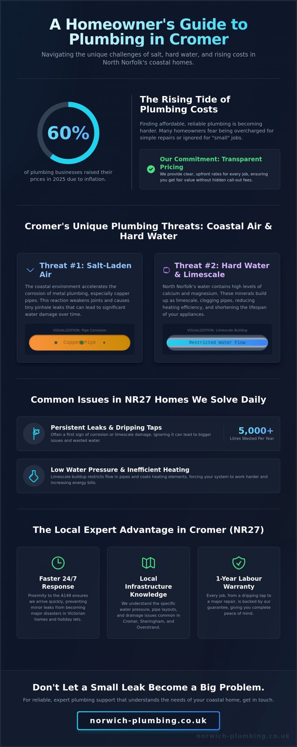 Reliable Plumber in Cromer: 24/7 Emergency & General Repairs in 2026